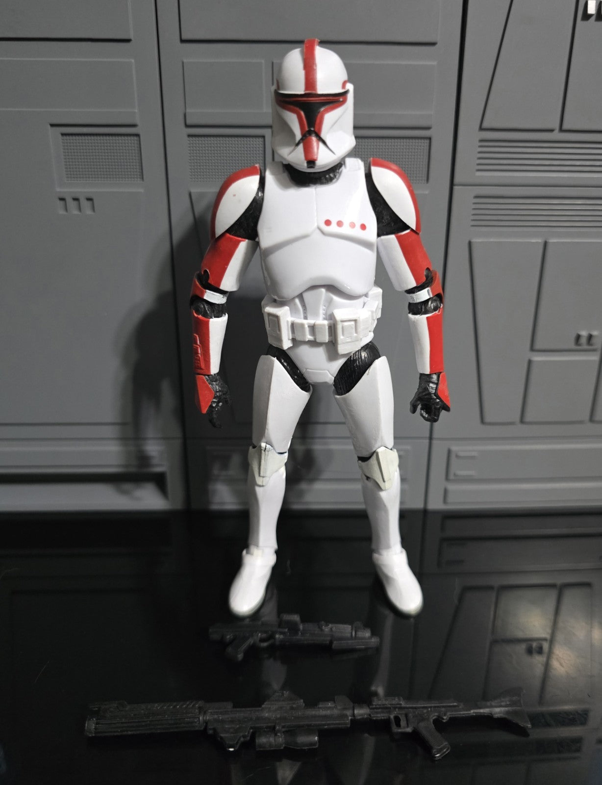 Hasbro Star Wars Black Series Clone Trooper Captain #13 Loose