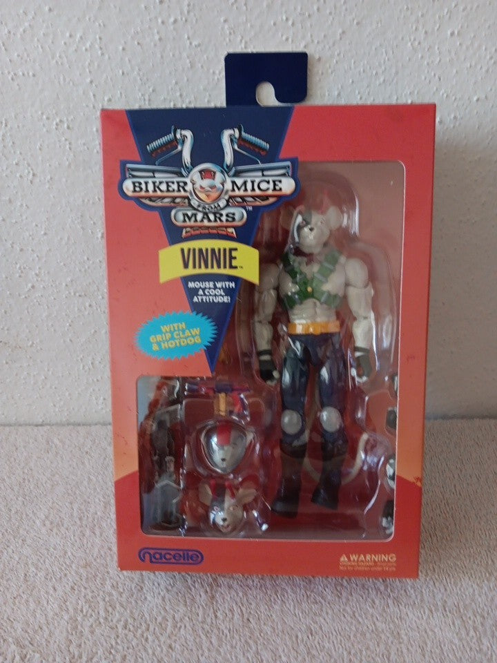 Nacelle Biker Mice From Mars Vinnie 7 Inch Action Figure