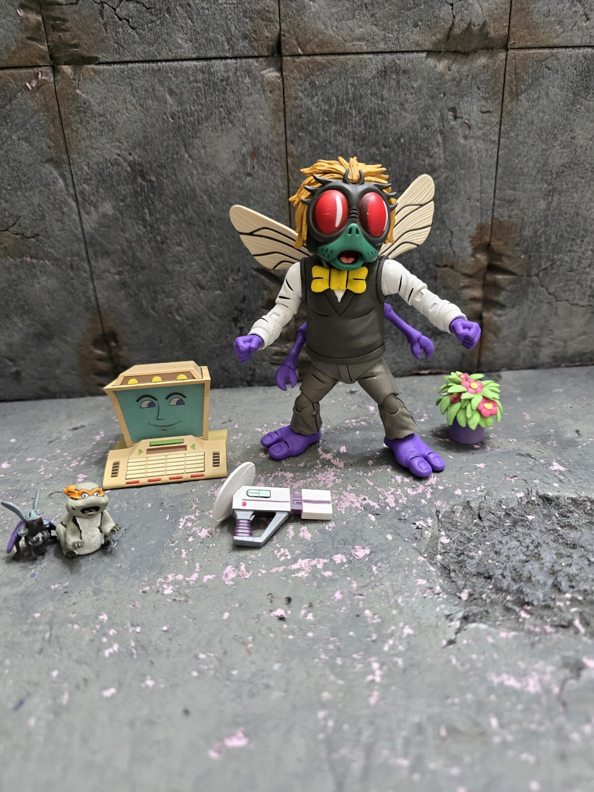 NECA TMNT Baxter Stockman Loose Figure