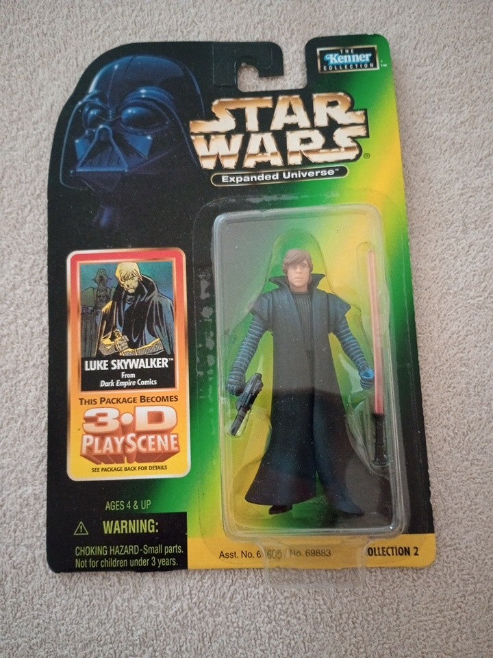 Kenner Star Wars Expanded Universe LUKE SKYWALKER 3D Playscene 3.75"