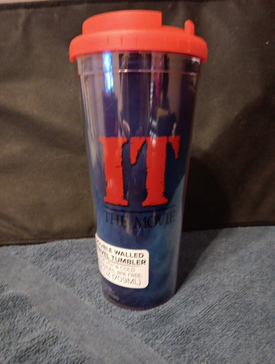 IT Double Walled Travel Tumbler 24 oz Pennywise Clown Stephen King Horror NEW
