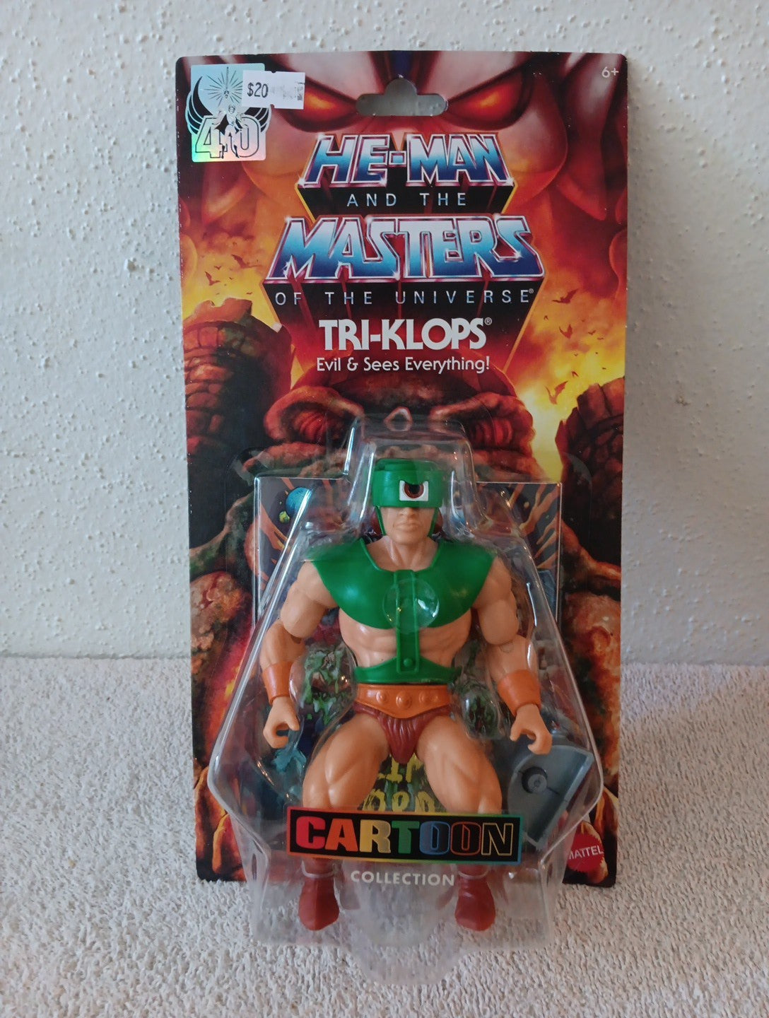 HE-MAN Masters of the Universe Cartoon Collection TRI-KLOPS Mattel