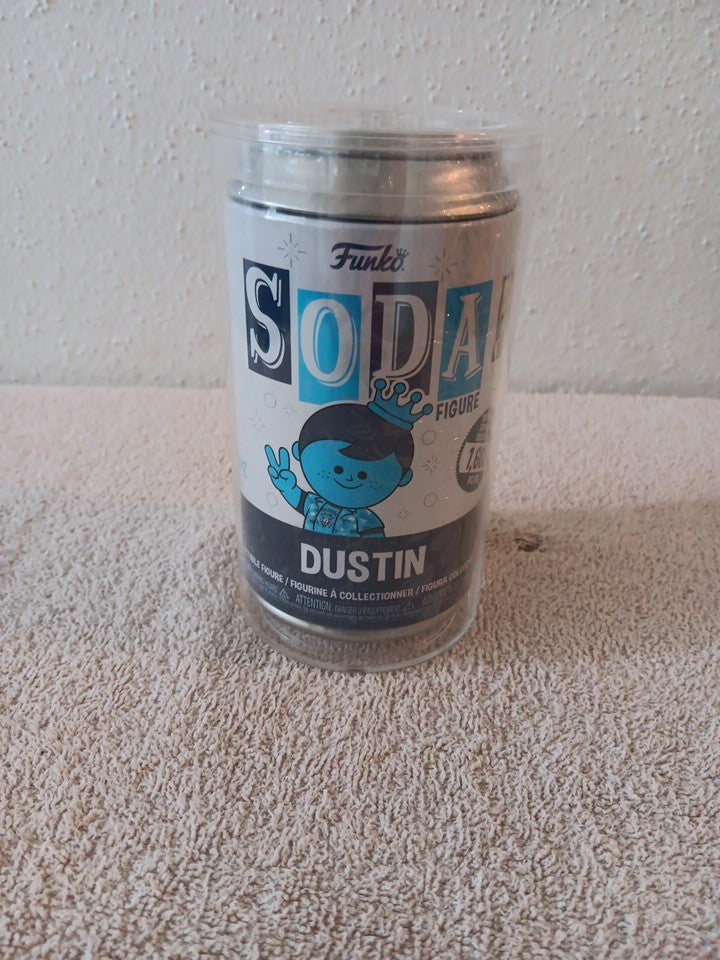 2023 SDCC Funko SODA! Sealed Camp Fundays Dustin (Blue) Figure LE 1600