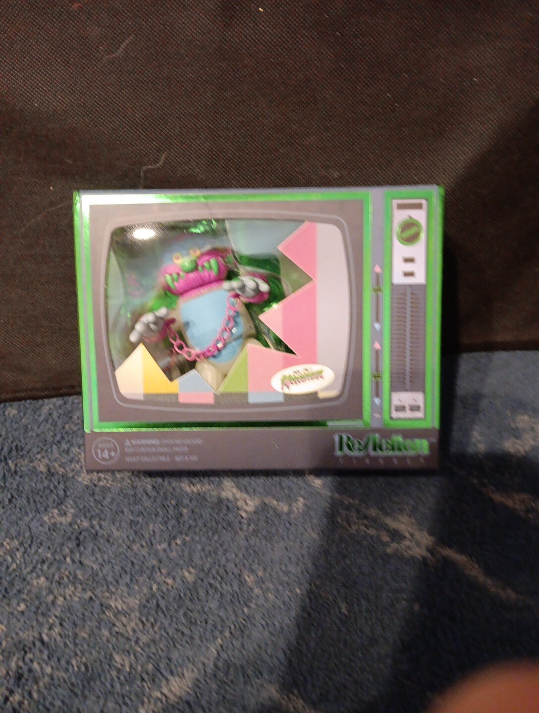 SDCC EXCLUSIVE SUPER 7 REACTION MY PET MONSTER GLOW IN THE DARK GID 3.75" FIGURE