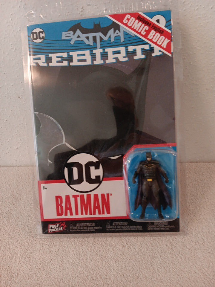 DC Page Punchers Action Figure with Comic Book Wave 3