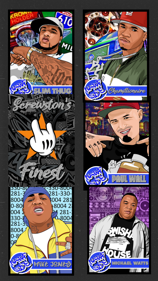 Screwston’s Finest Series 1 Trading Cards (Deluxe)