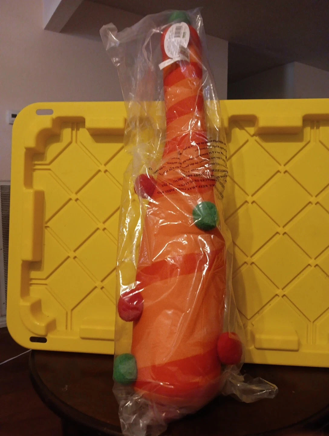 Killer Klowns From Outer Space 30-Inch Collector Plush Toy | Orange Baseball Bat