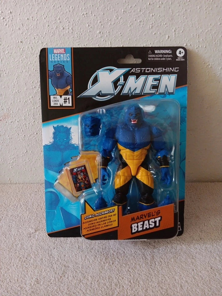 Astonishing X-Men Marvel Legends Series Beast 6-Inch Action Figure Hasbro