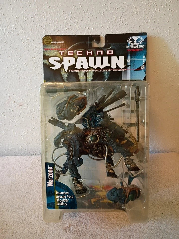 Spawn McFarlane Toys Techno Warzone Series 15 Action Figure