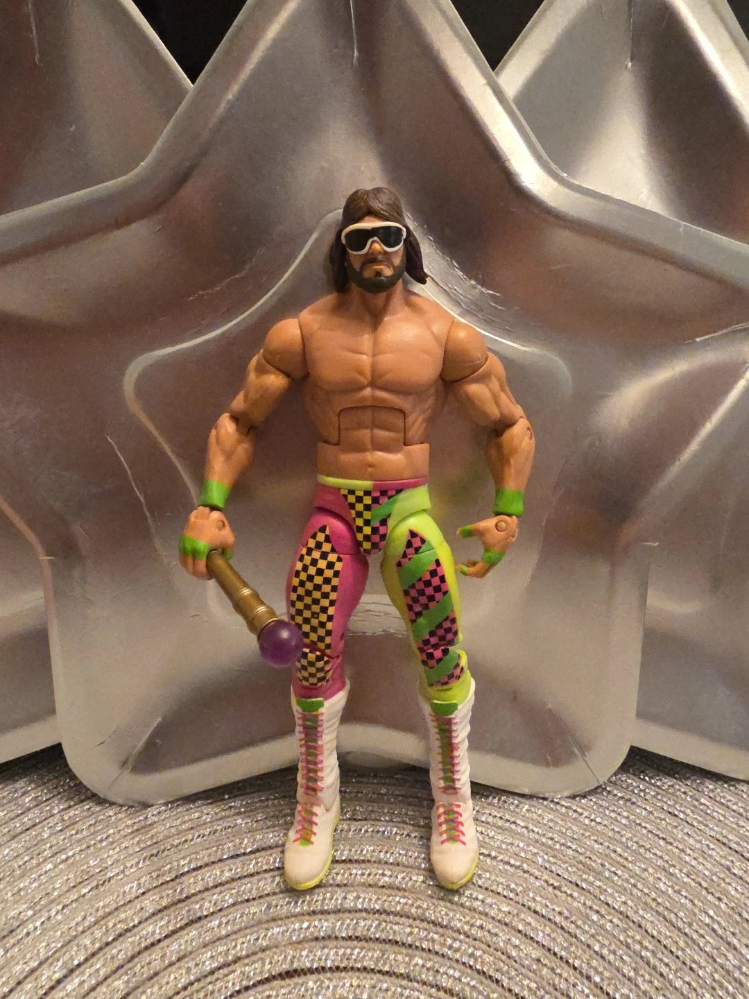 WWE Elite Hall of Fame Macho King Randy Savage Wrestling Figure 2016 Mattel WWF