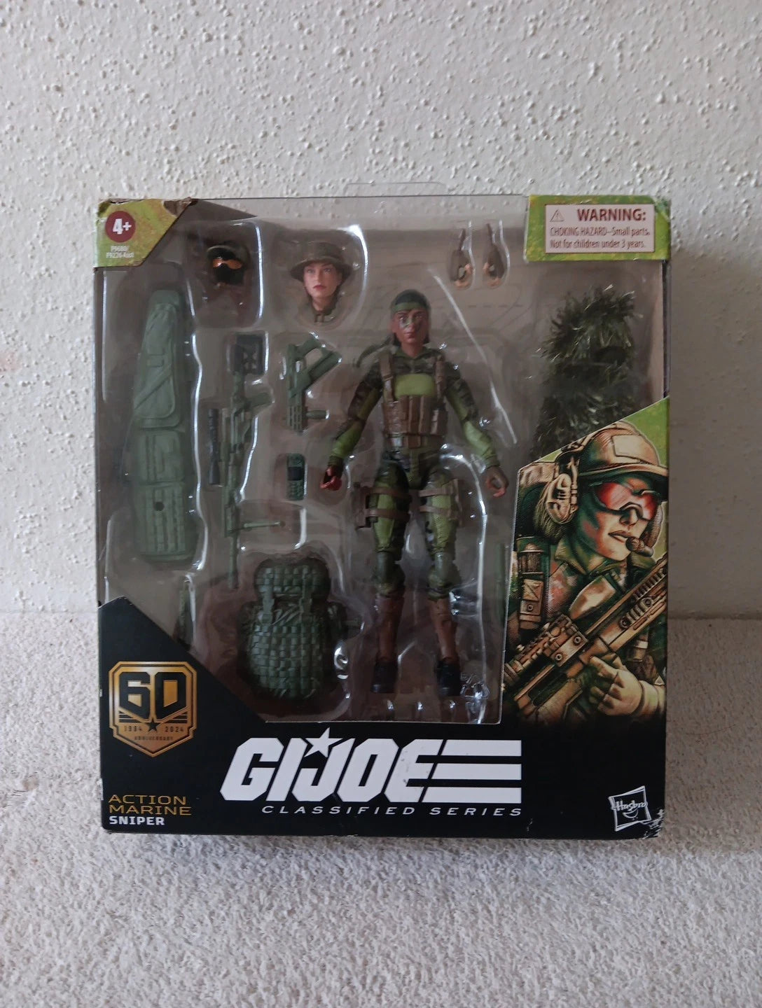 Hasbro - G.I. Joe - Classified Series - 60th Anniversary Action Marine Sniper