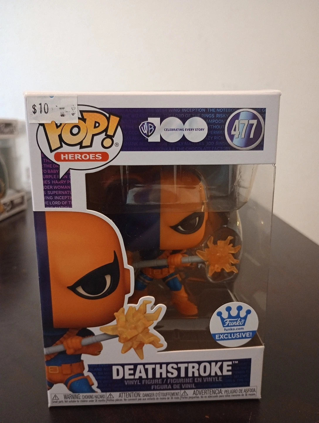 Funko Pop! DC Deathstroke #477 WB 100th Shop Exclusive
