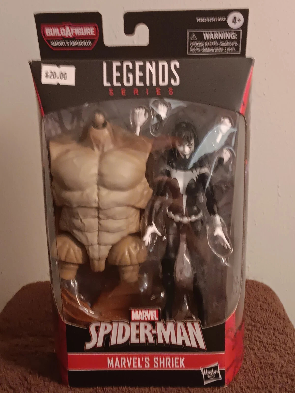 Marvel Legends Hasbro Armadillo BAF Series SHRIEK 6" Action Figure New