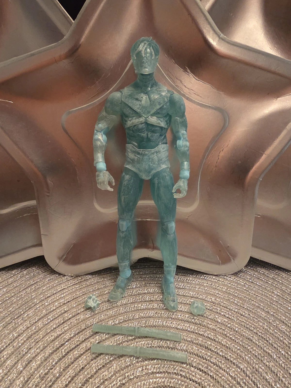DC Multiverse Nightwing (Titans) Frostbite 2024 Gamestop Gold Label