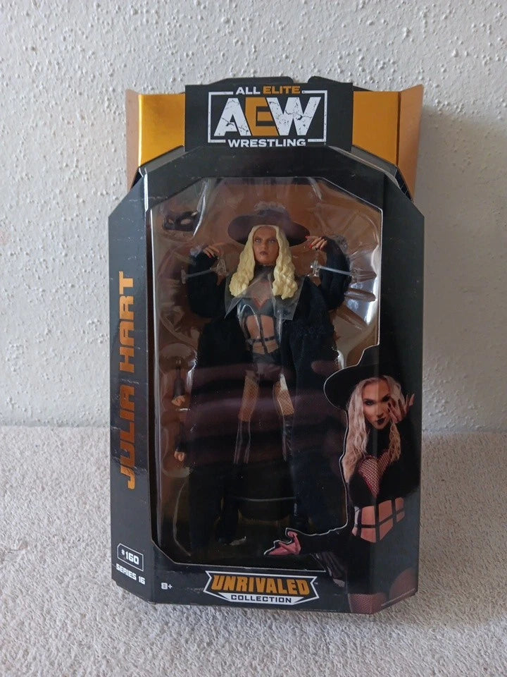 AEW Unrivaled Collection Julia Hart 6" Figure Series 16 #160 JAZWARES