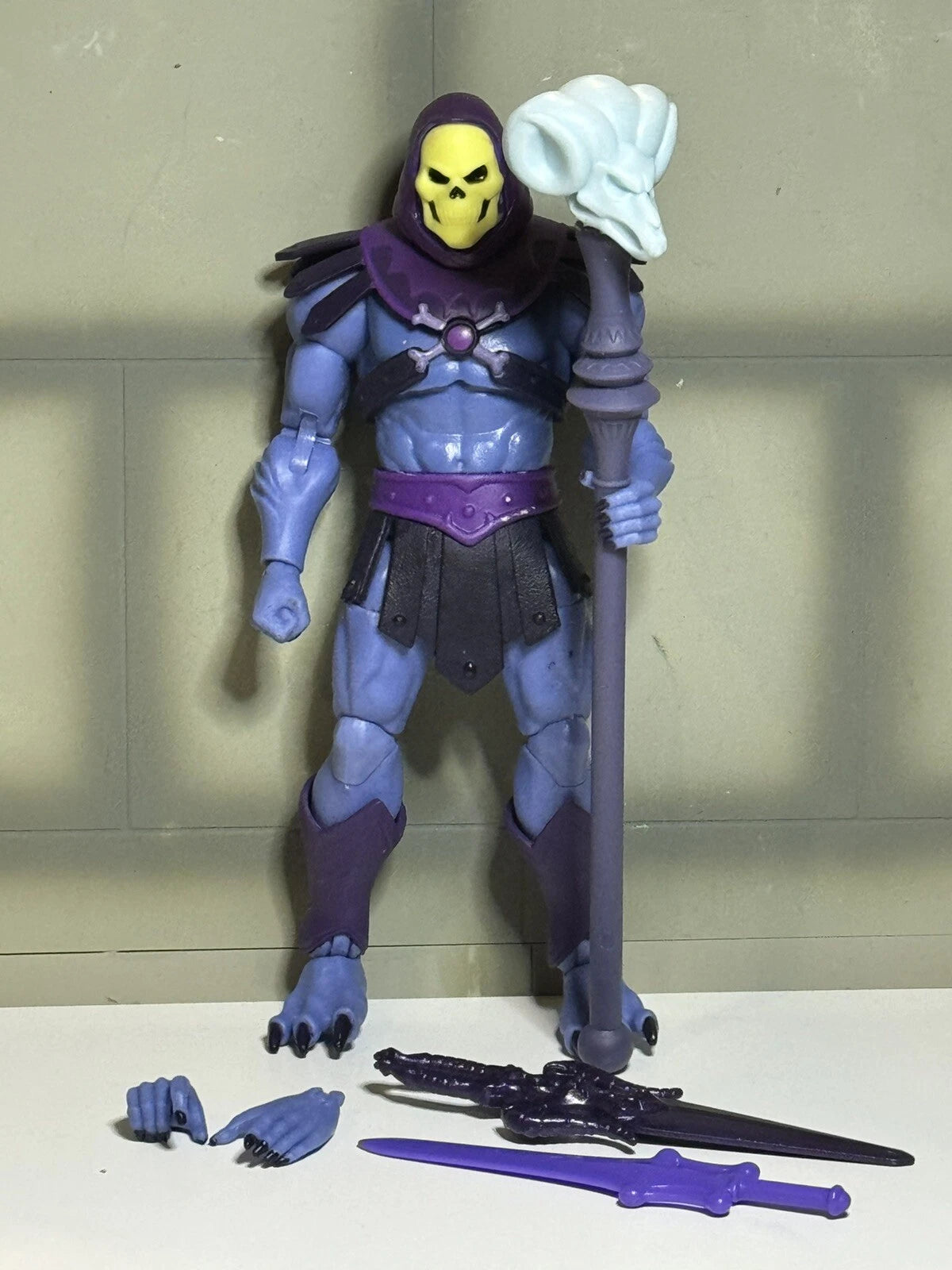 Custom Filmation Skeletor Motu Masterverse Classics 7" Ultimate