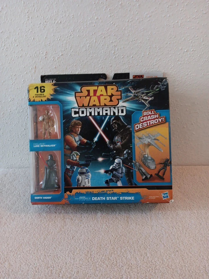 Star Wars Command DEATH STAR STRIKE 16-PACK Figure Vehicle Miniature