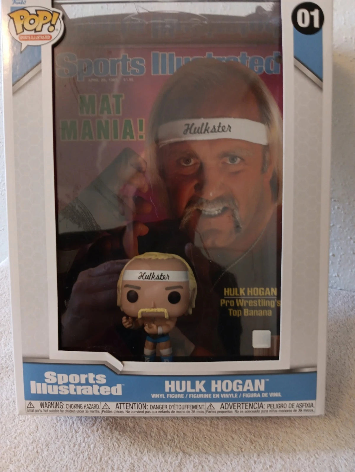 Funko POP! Sports Illustrated Magazine WWE Hulk Hogan 01