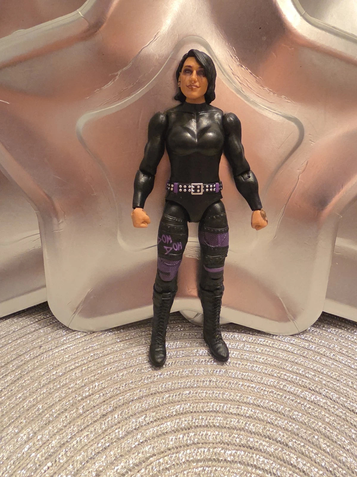 WWE Rhea Ripley Main Event Series 153 Mattel Wrestling Action Figure Loose