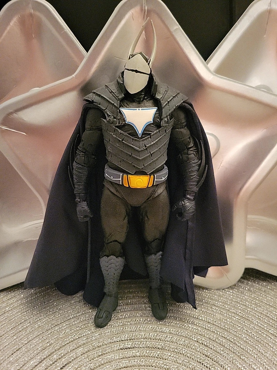 McFarlane Toys DC Multiverse BATMAN DUKE THOMAS Tales From Dark W/ Custom Cape