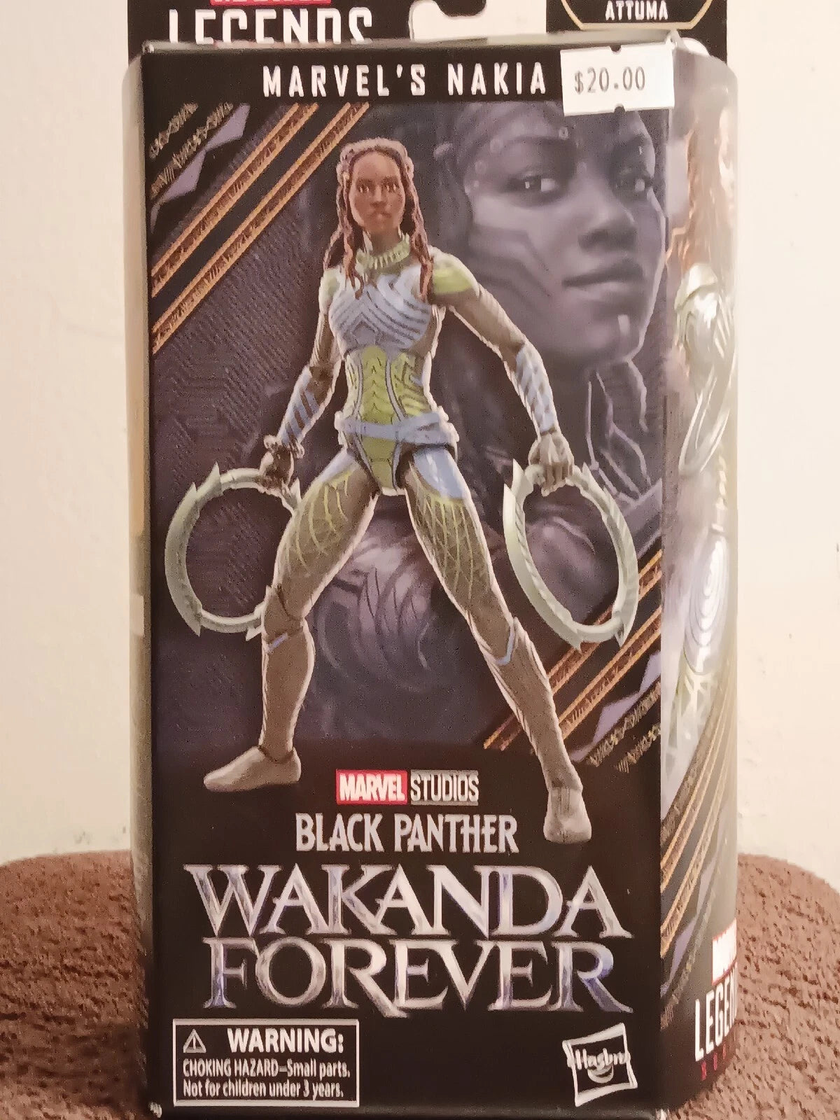 Marvel Legends Series Black Panther Wakanda Forever Nakia 6" MCU Action Figure