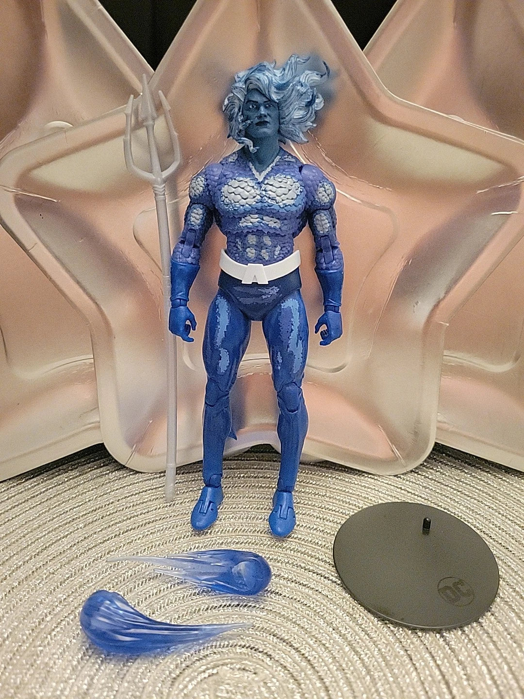 McFarlane DC Multiverse Justice League Task Force AQUAMAN Platinum Chase Loose!