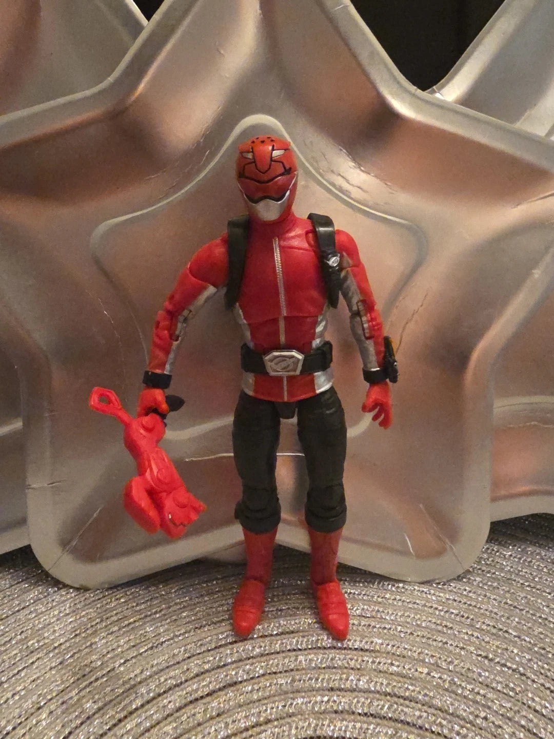 Power Rangers Beast Morphers RED RANGER 6" Lightning Collection