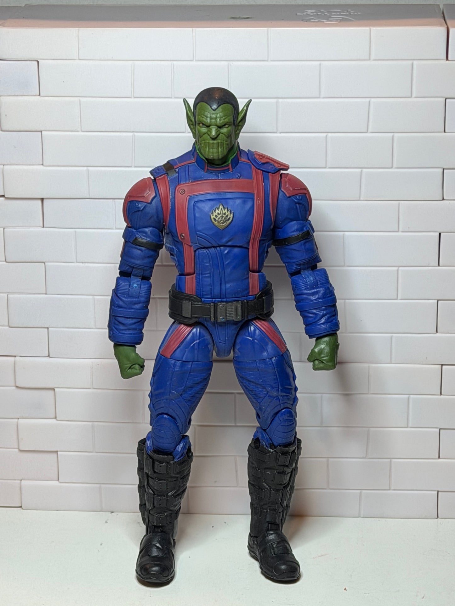 Custom Marvel Legends Super-Skrull Guardians of the Galaxy King of the Realms 1/12 Figure