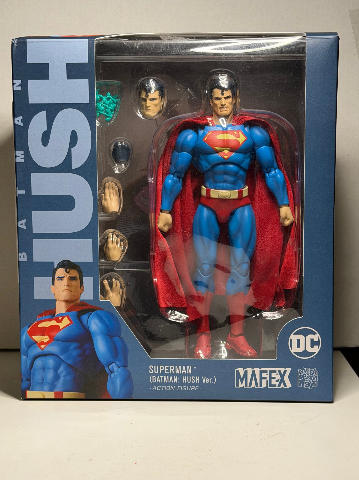 Mafex No. 117 Hush Superman 1/12 Scale Action Figure – Pre-Owned