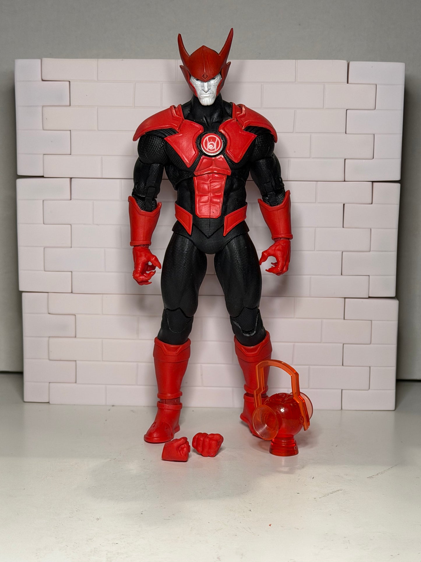 Custom Razar Red Lantern McFarlane DC Multiverse Action Figure