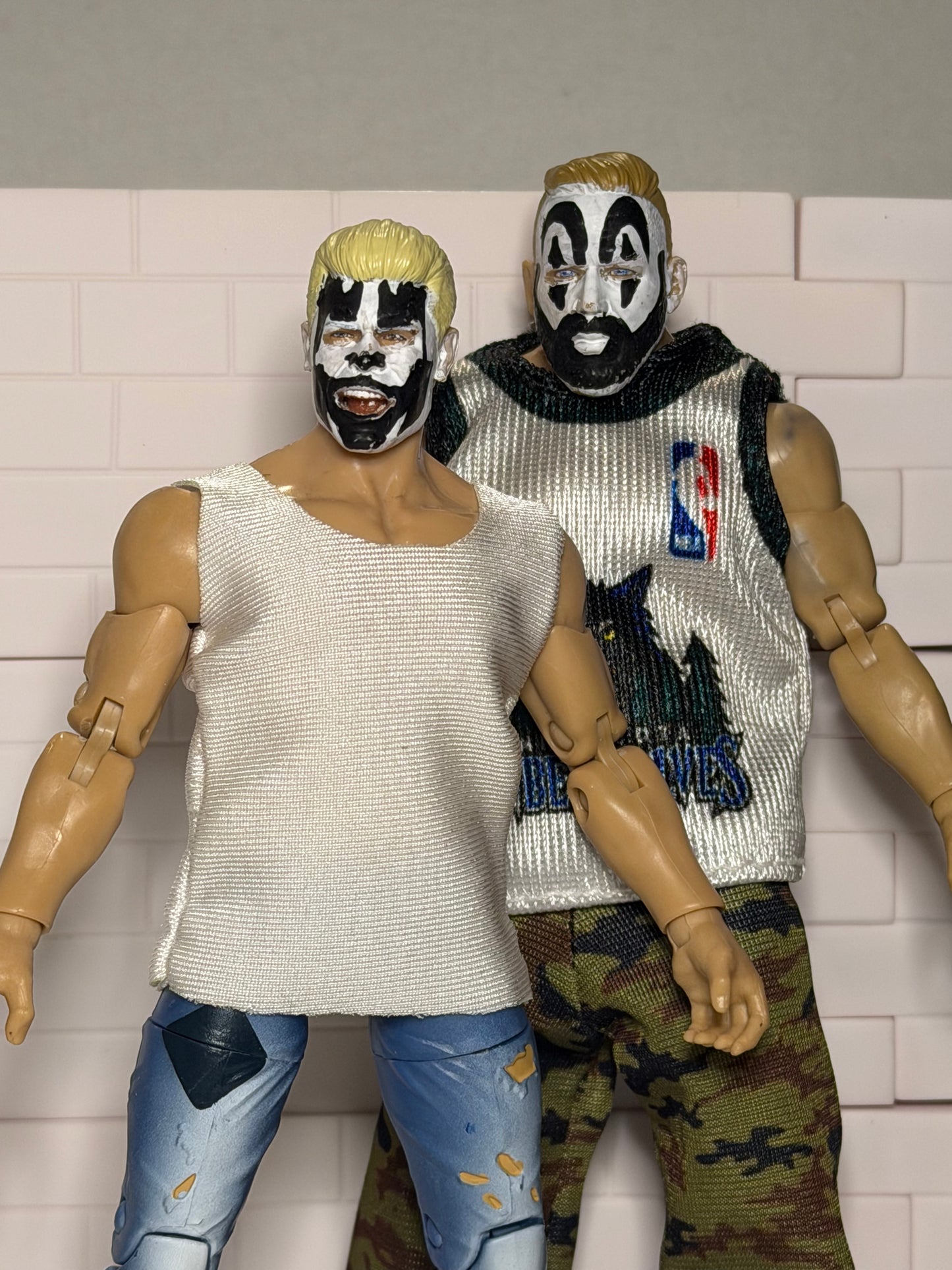 Custom AEW Insane Clown Posse ICP Cody “2 Dope” Rhodes & Violent Jake Hager