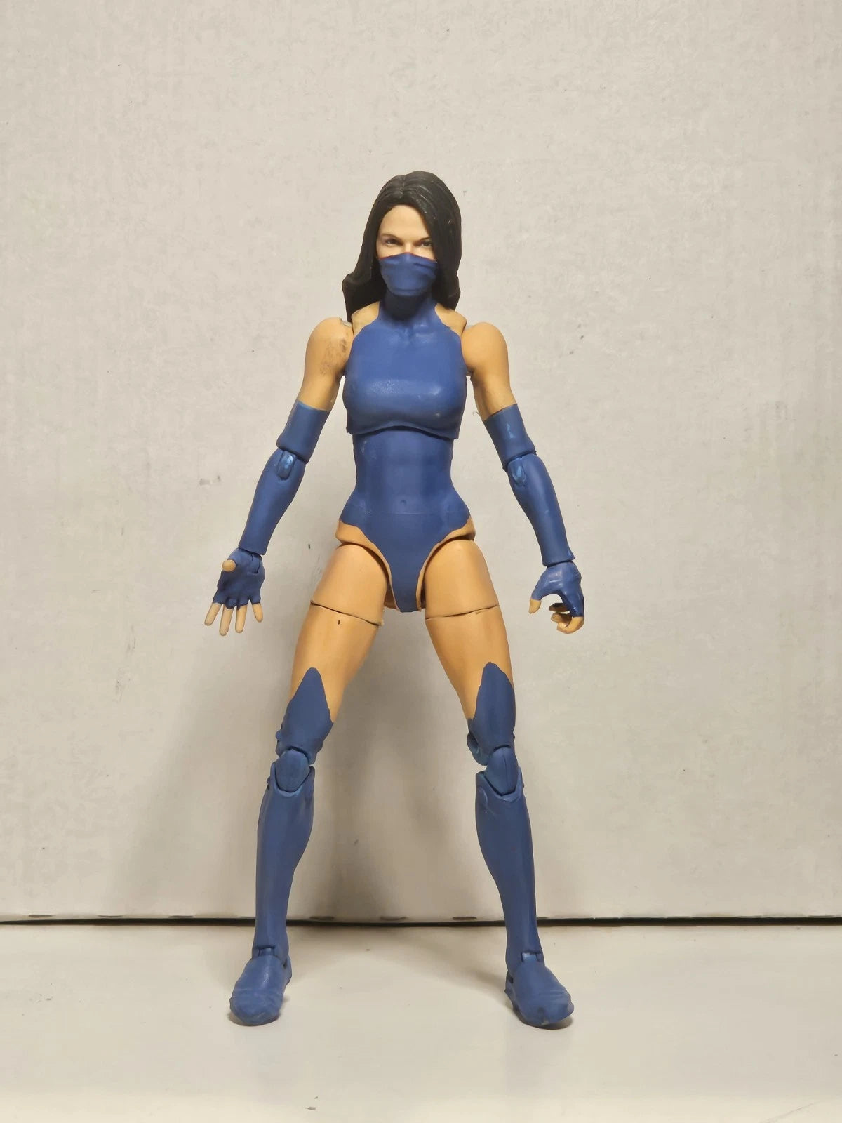 Custom Kitana Mortal Kombat Gi Joe Classified Marvel Legends