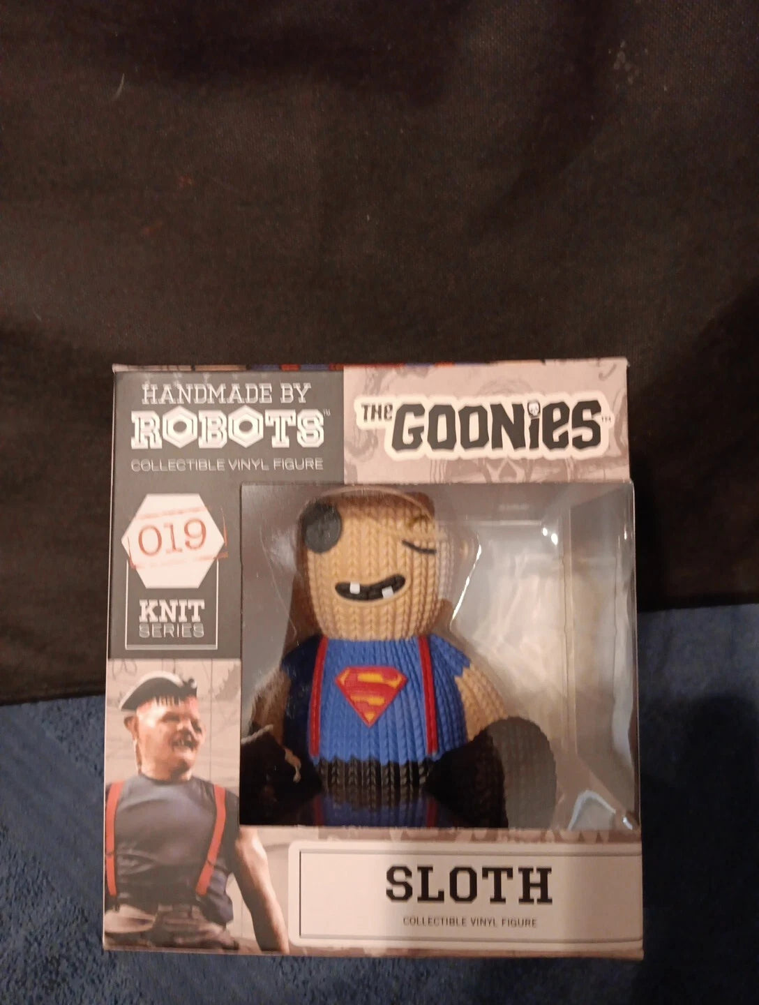 Handmade by Robots Knit Series 019 The Goonies Sloth Vinyl Figure New & Sealed