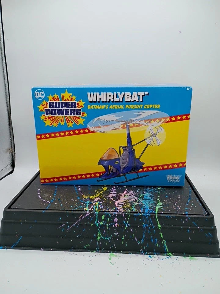 McFarlane DC Super Powers New Whirlybat Helicopter Toy for Batman and Robin