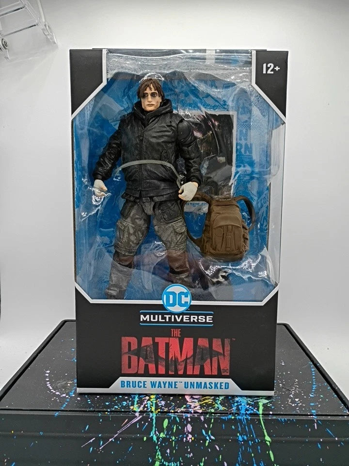 McFarlane Toys 7" Bruce Wayne Unmasked Action Figure DC MULTIVERSE