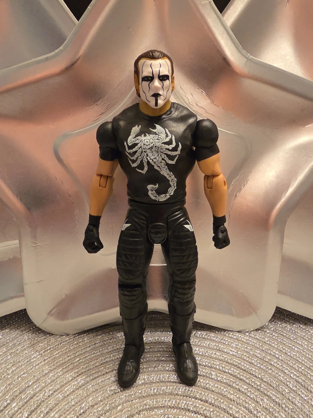 Sting Mattel Battle Pack Then Now Forever Series Action Figure WWE WCW AEW