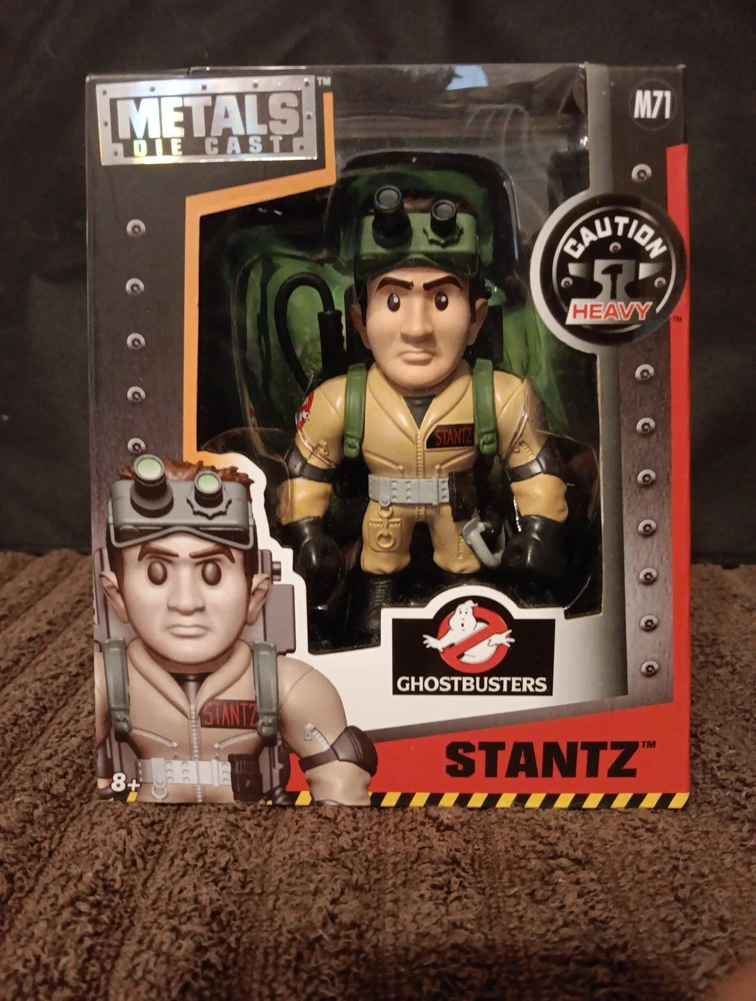 2016 JADA METALS DIE CAST GHOSTBUSTERS 4" STANTZ ACTION FIGURE #M71