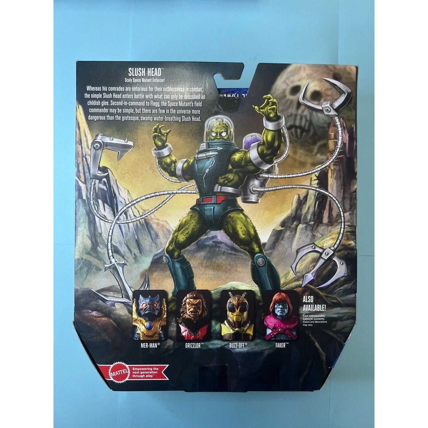 Masters of the Universe Masterverse SLUSH HEAD Space He-Man Adventures Exclusive