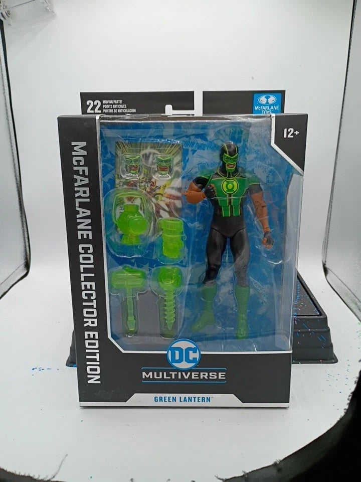 McFarlane Toys DC Multiverse Simon Baz Green Lantern 7in Figure Alt Head