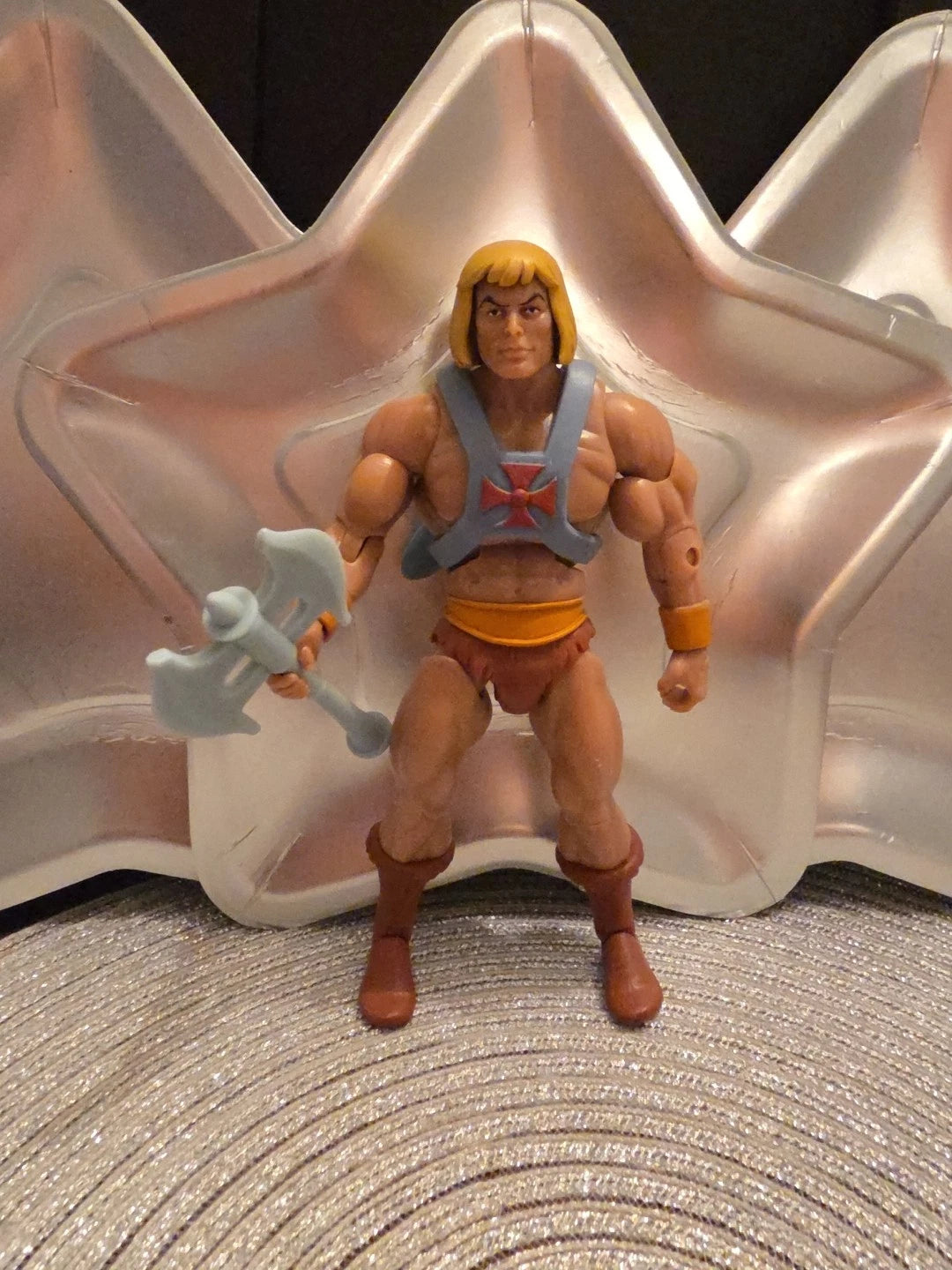 Super7 Filmation MOTU Club Grayskull Ultimate He-Man Figure incomplete