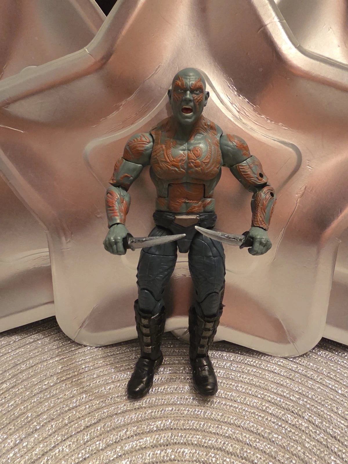 MARVEL LEGENDS GUARDIANS OF THE GALAXY VOL 2 DRAX MOVIE FIGURE! LOOSE