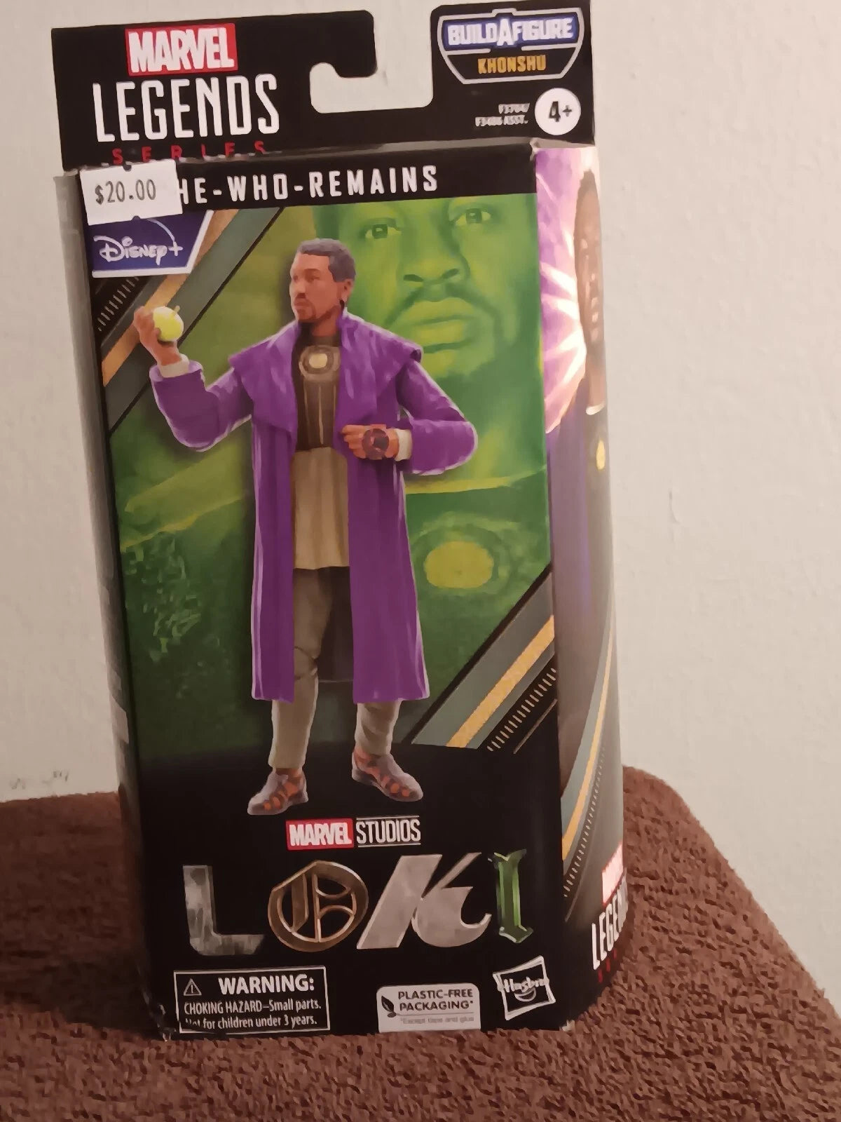 Hasbro Marvel Legends Series Build A Figure Khonshu Loki He Who Remains