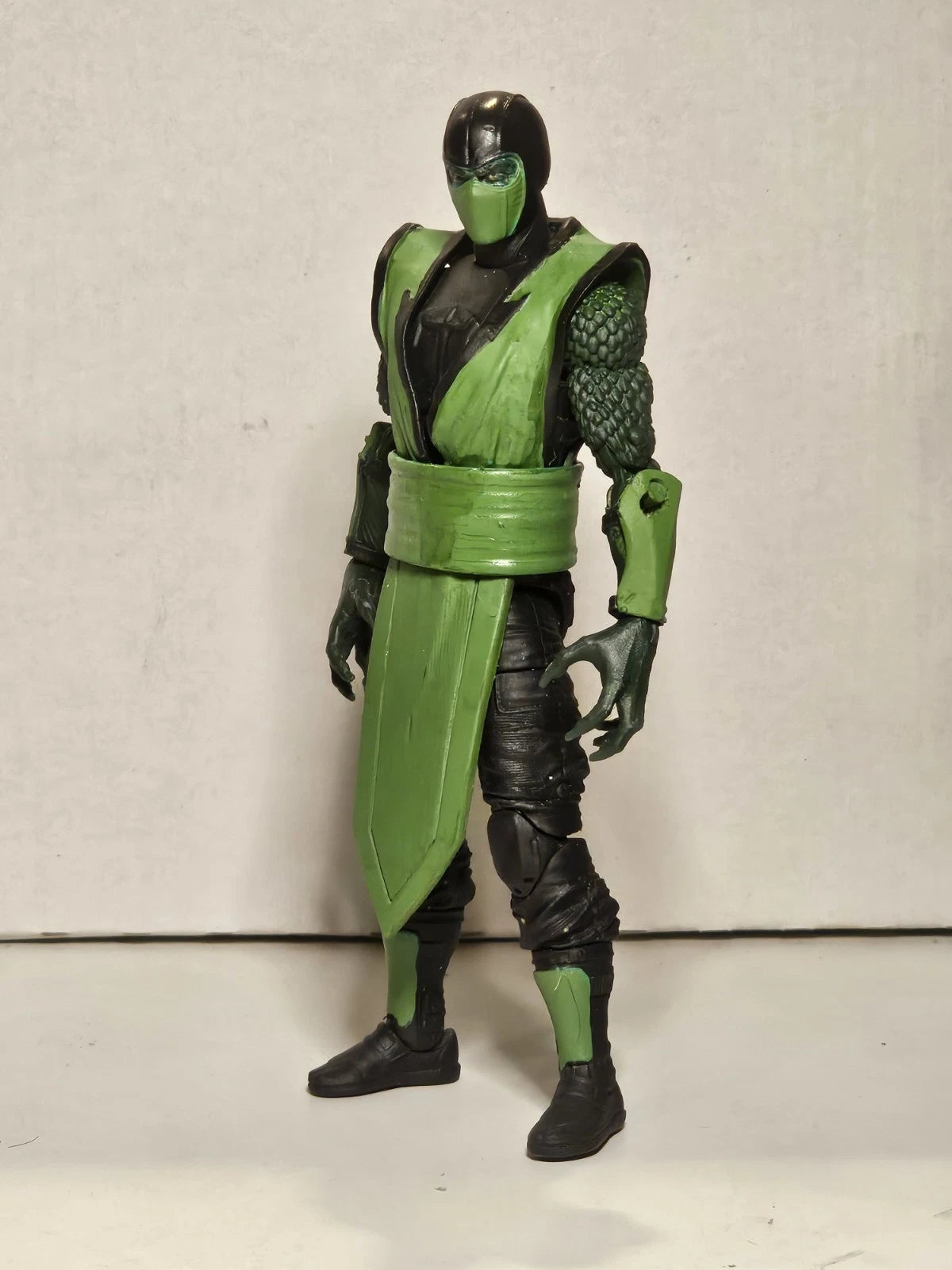 Custom Reptile GI Joe Classified Mortal Kombat 6” Shaolin Monks Jazwares