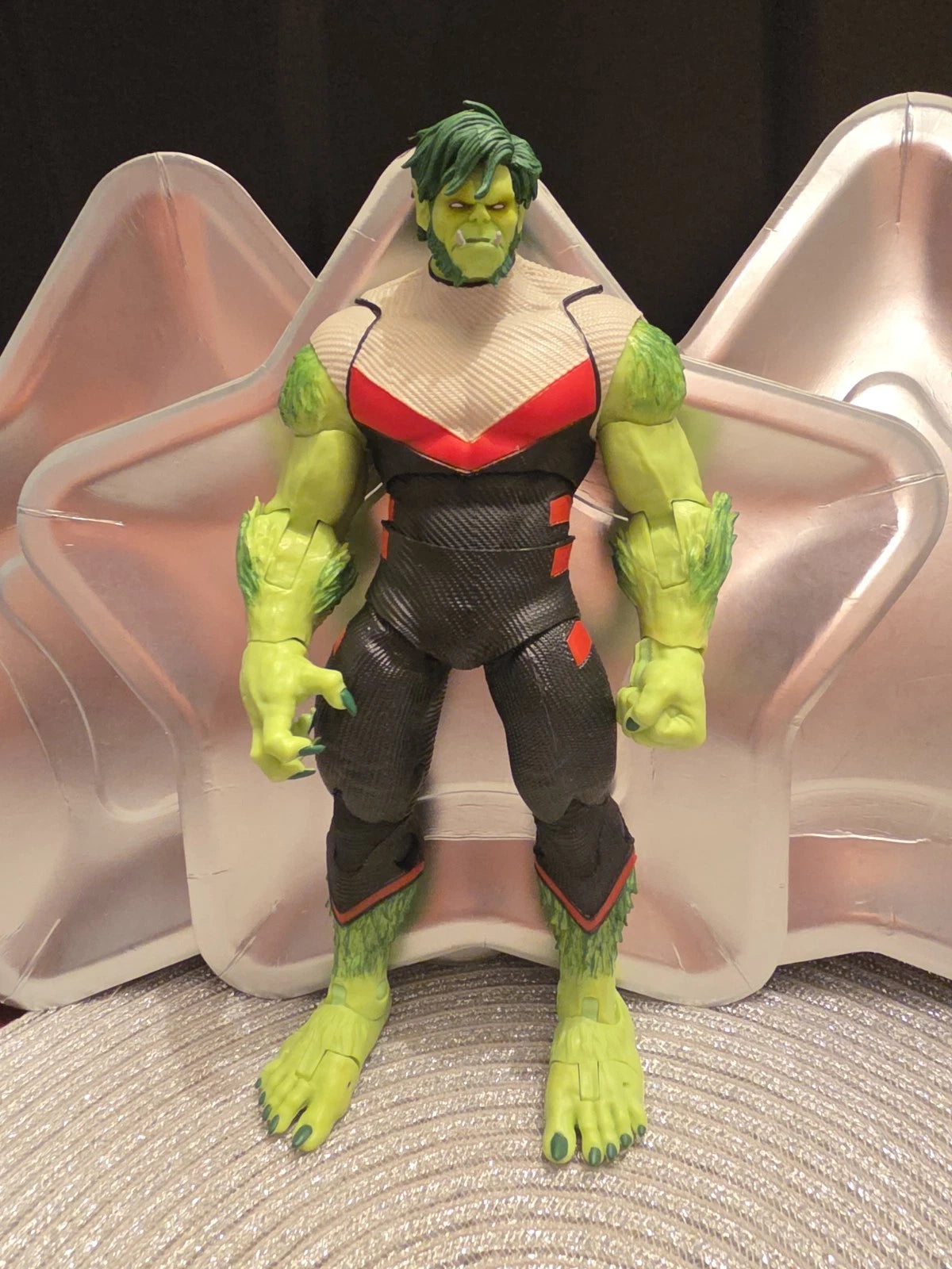 McFarlane DC Multiverse Beast Boy BAF Build A Figure Complete Loose