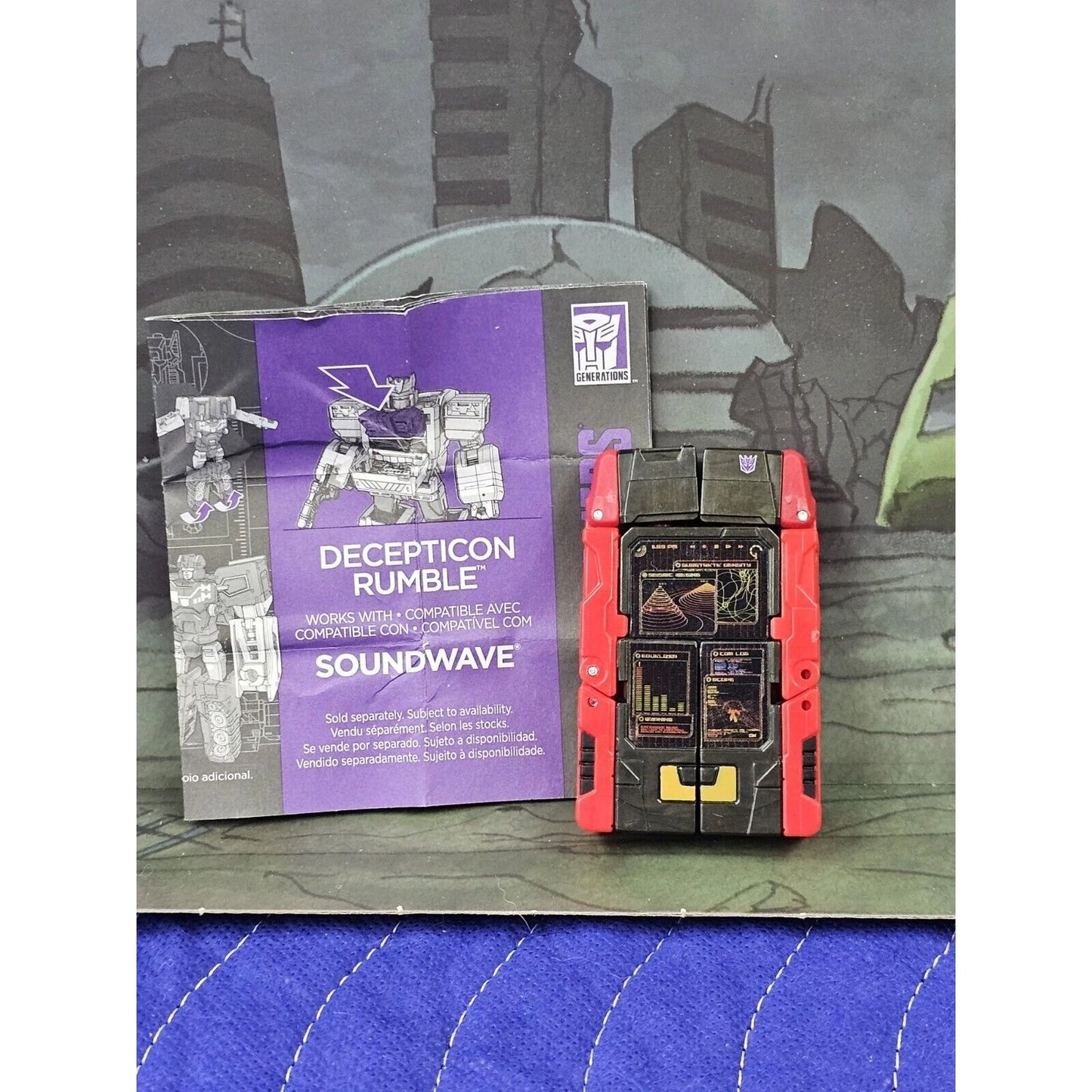 Transformers Generations Titans Return Decepticon Rumble Legends Class