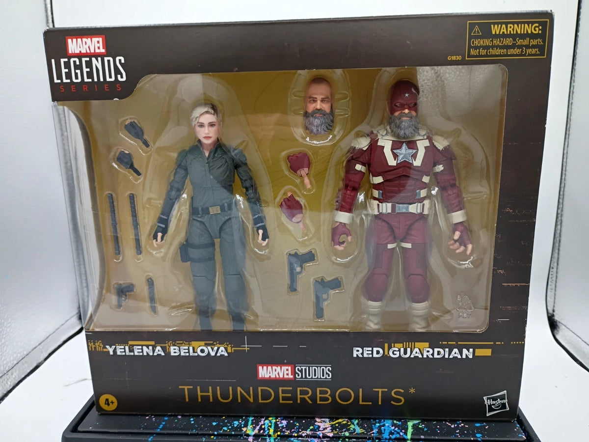 Marvel Legends Thunderbolts Yelena Belova & Red Guardian 2-Pack MCU Hasbro