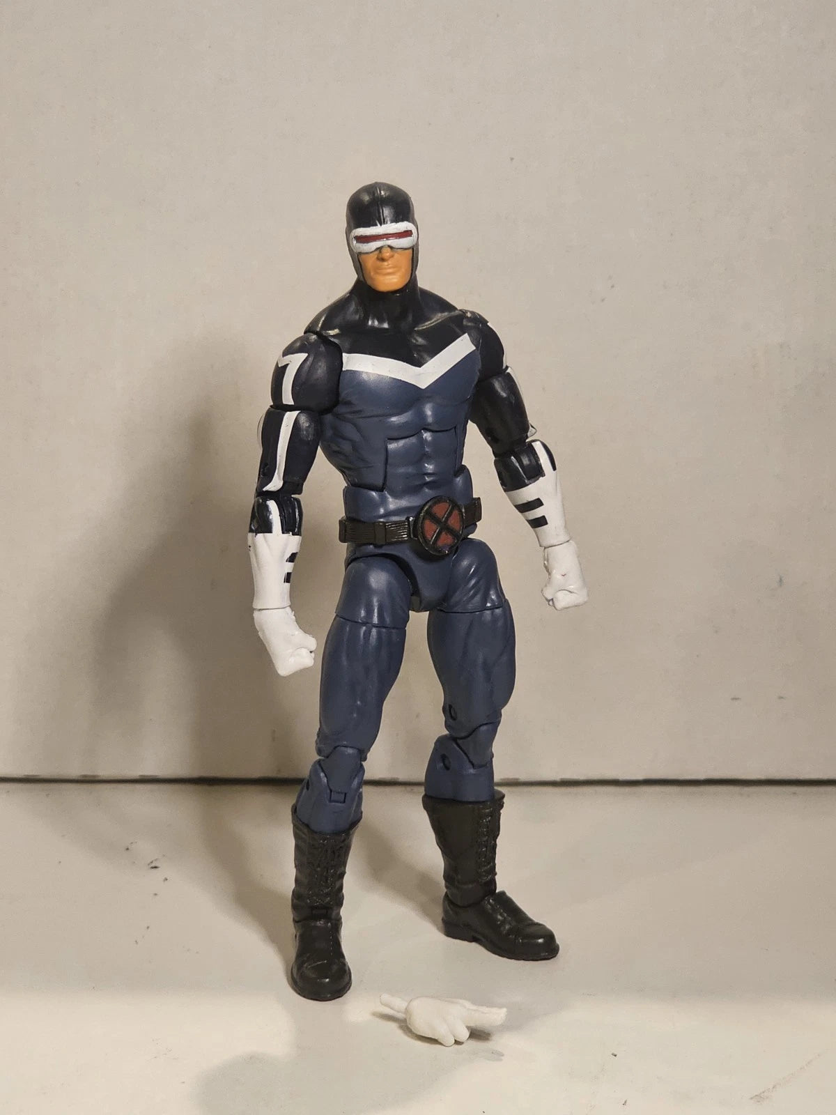 Custom Cyclops Marvel Legends X-Factor Blue & White