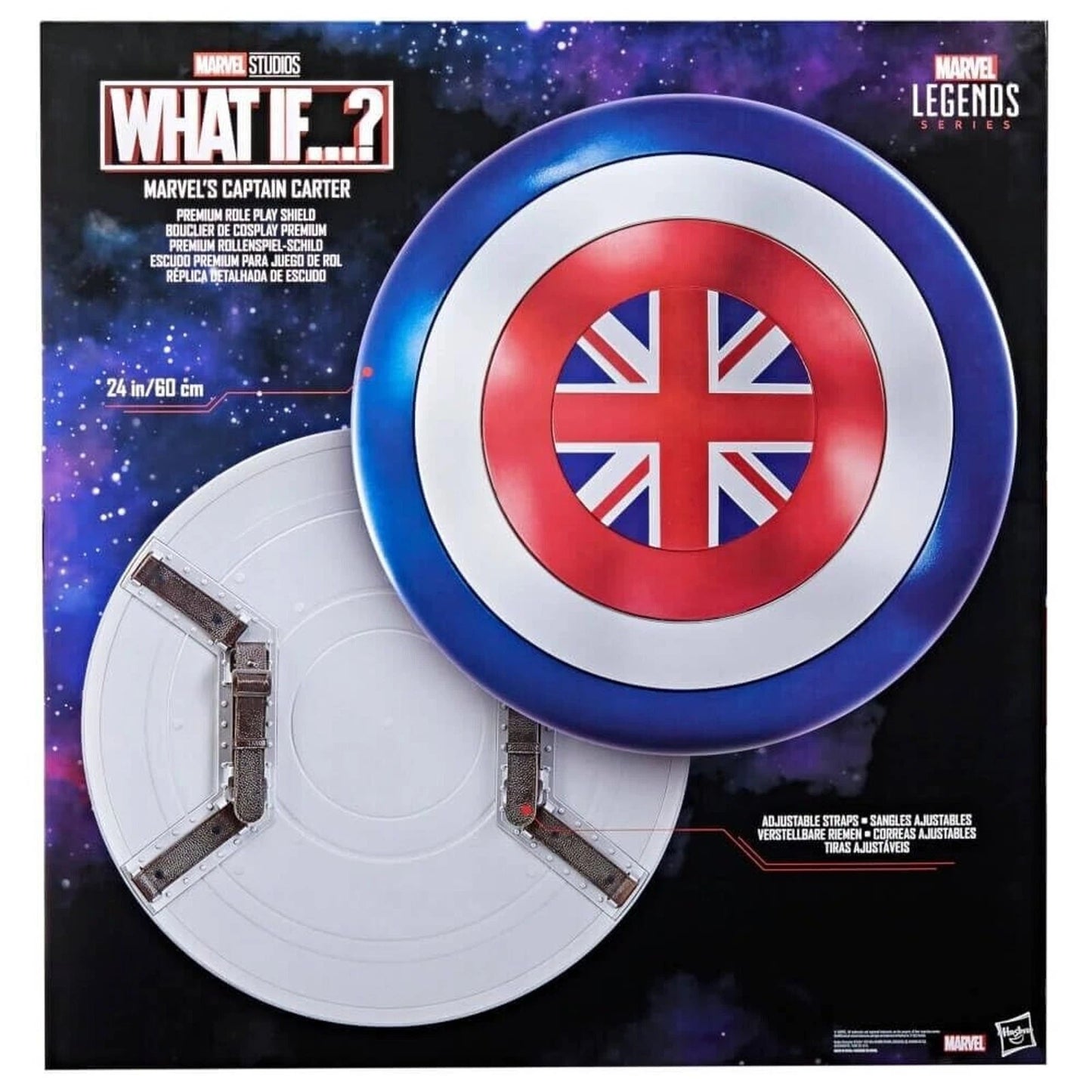 Hasbro Marvel Legends Captain Carter Shield Peggy Carter What If? Cosplay Disney