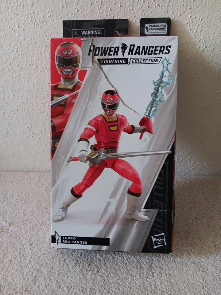 Power Rangers Lightning Collection Turbo Red Ranger Hasbro