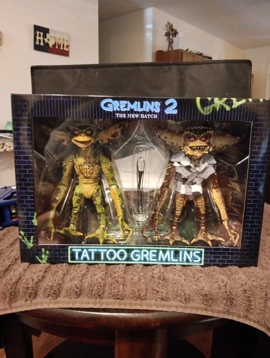 GREMLINS 2 THE NEW BATCH TATTOO GREMLINS BOX SET NECA MIB 2023 SEALED